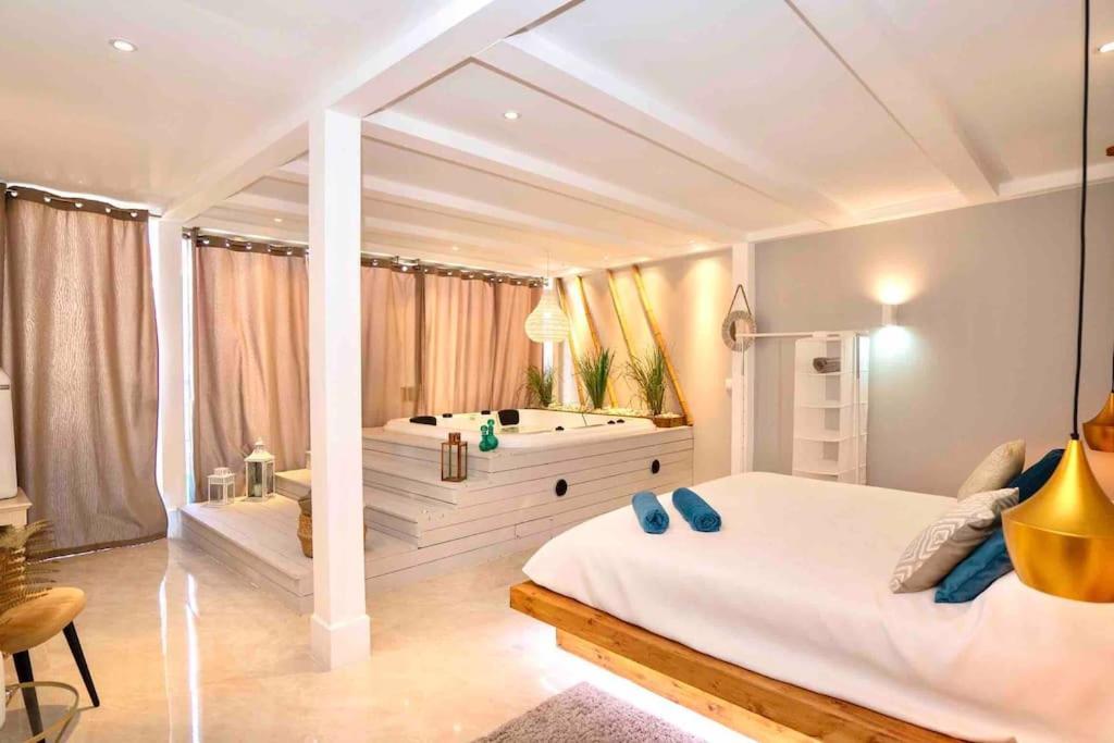 Luxuryvilla With Private Heated Pool And Spa 7P 쿼테이라 외부 사진