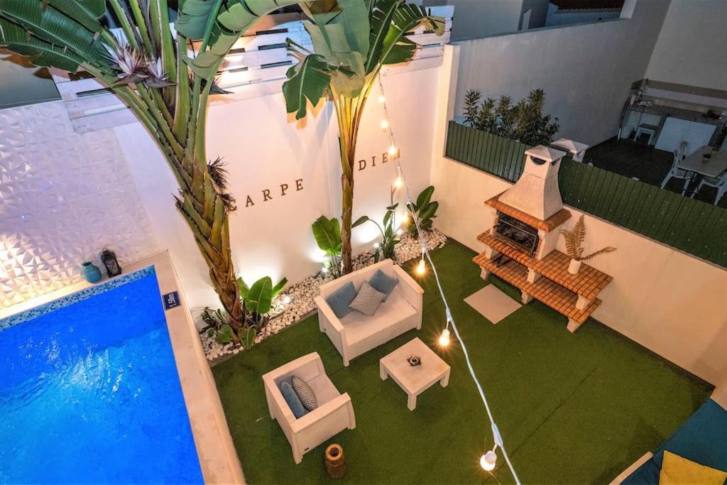Luxuryvilla With Private Heated Pool And Spa 7P 쿼테이라 외부 사진